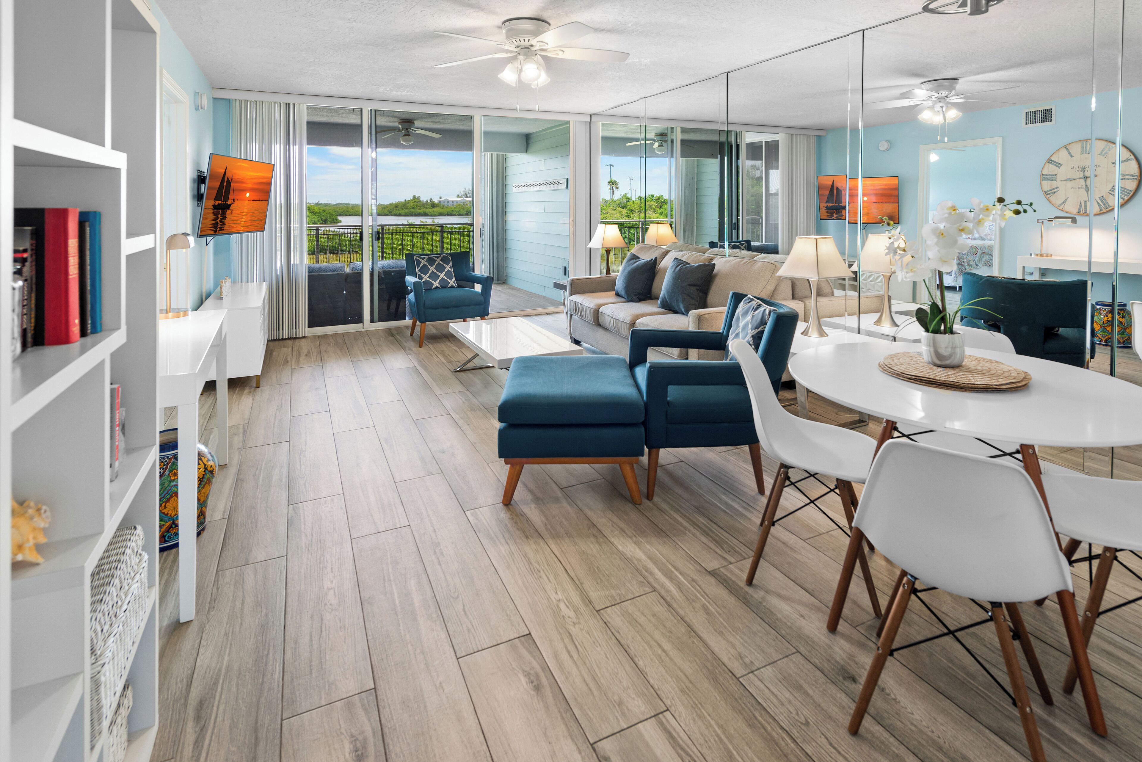 MOONDANCE condo at La Brisa across Smather's Beach
