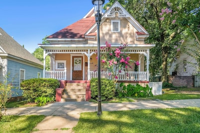 Newly renovated Victorian home with beautiful features in quiet neighborhood.