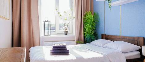 Standard Apartment, Multiple Beds, Air conditioning | 1 bedroom, Egyptian cotton sheets, premium bedding