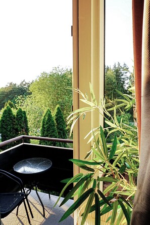 Standard Apartment, Multiple Beds, Air conditioning | Balcony view