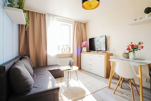 42-inch flat-screen TV with digital channels