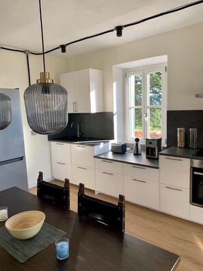 Oven, stovetop, dishwasher