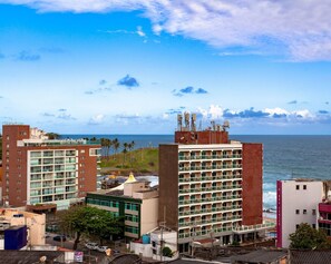 Enjoy breathtaking ocean views from the hotel's spacious balconies and terraces.