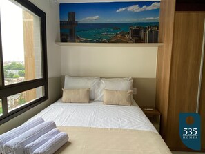 1 bedroom, iron/ironing board, WiFi - Beautiful Bedsitter Apartment in Salvador (Salvador)