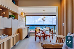 Interior - Sea view at Barra in Salvador Wi-fi 200 Mbps (Salvador)