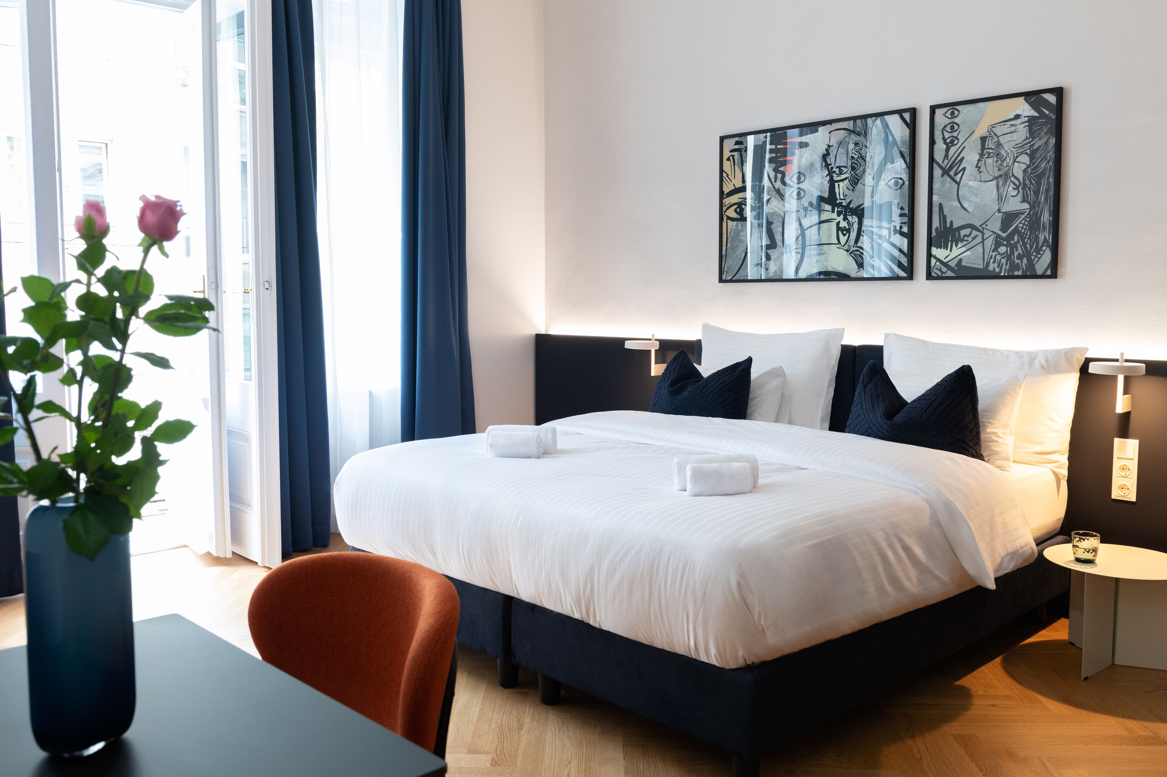 Klassieke studio | Een strijkplank/strijkijzer, gratis wifi