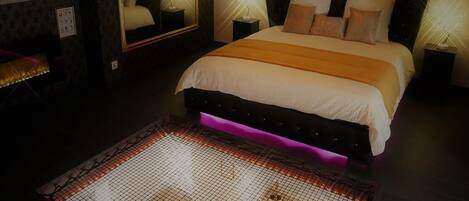 1 غرفة نوم وواي فاي وملاءات أسرّة