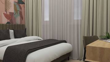 Junior-Doppelzimmer, Nichtraucher, eigenes Bad | Zimmersafe, individuell dekoriert, individuell eingerichtet