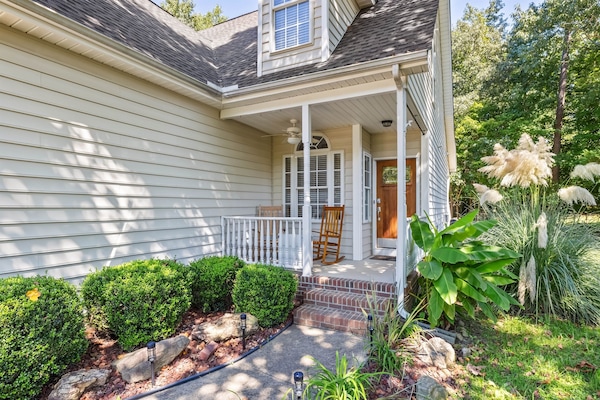This gem of a home is nestled in the corner of a cul-de-sac.