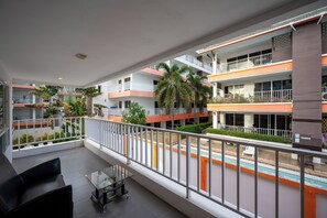 Condo de base | Vue du balcon