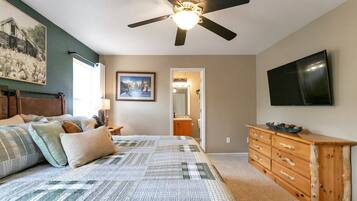 3 bedrooms, iron/ironing board, free WiFi, bed sheets