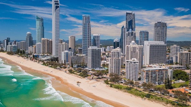Beach nearby - Apartment with Sea View Gold Coast high floor S80 (gold coast)