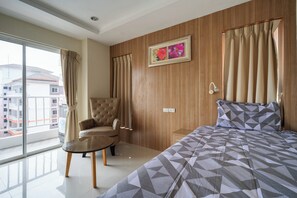 Apartamento básico | 2 dormitorios, caja fuerte, wifi gratis