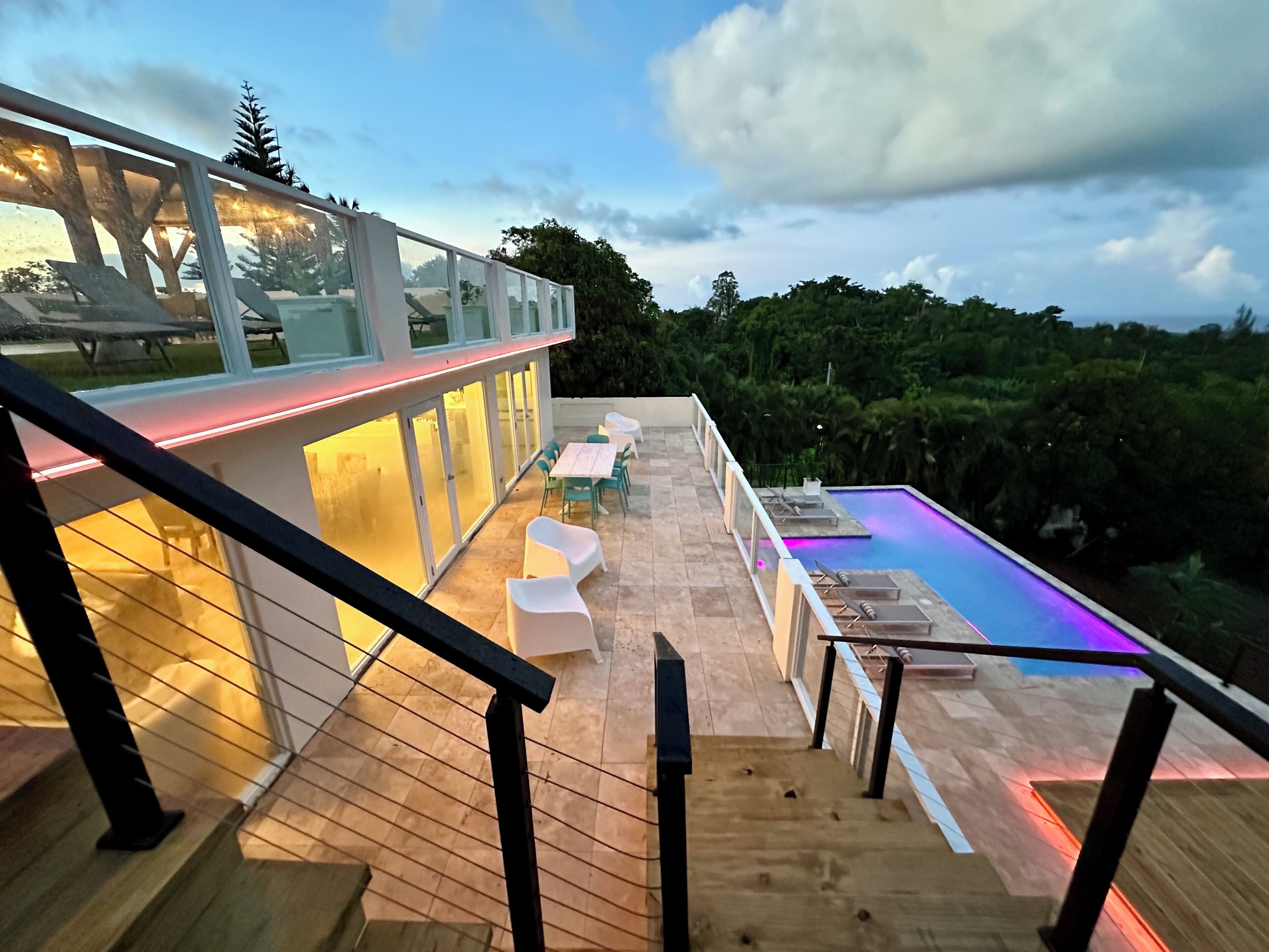 Overnattingsstedets uteområder