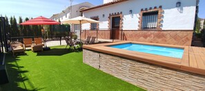 Outdoor dining - Vacation House 'El Rancho Grande' with Cocktail Pool, Parking and BBQ (Álora)