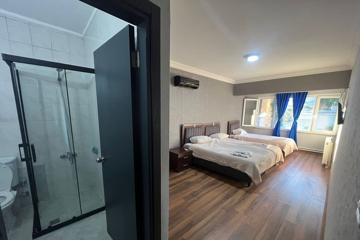 Business Triple Room | 1 bilik tidur, peralatan tempat tidur hipoalergenik