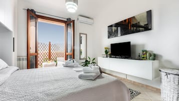 1 camera, Wi-Fi gratuito, lenzuola