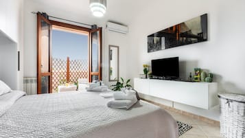 1 camera, Wi-Fi gratuito, lenzuola