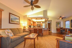 Télévision, baby-foot, vidéothèque