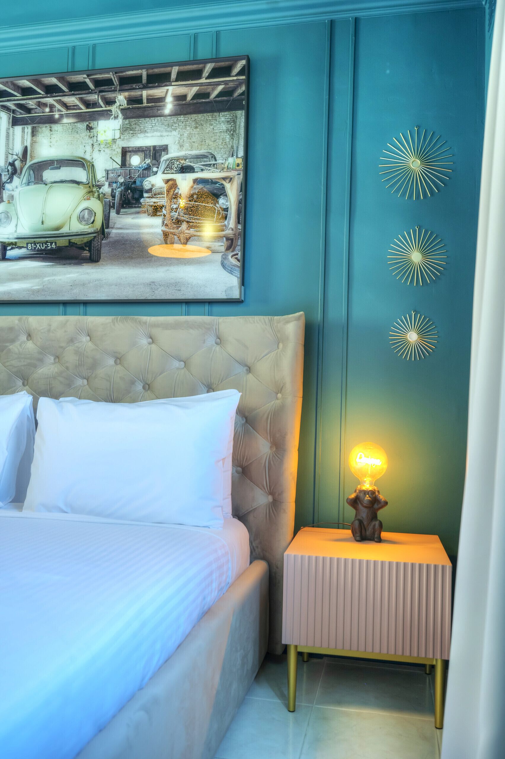 Bügeleisen/Bügelbrett, kostenloses WLAN, Bettwäsche