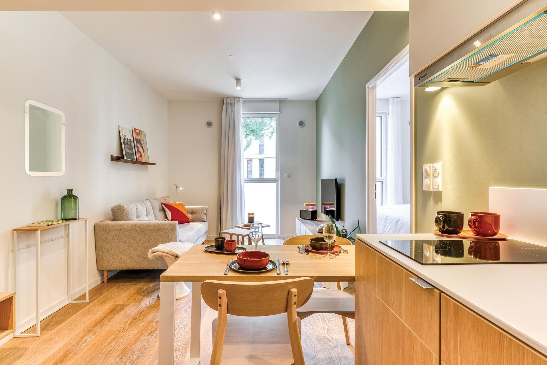 Classic Apartment | Living area | 43-inch TV with digital channels, Netflix, toys