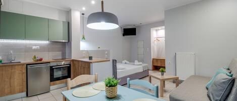 1 soveværelse, strygejern/strygebræt, gratis Wi-Fi, sengetøj