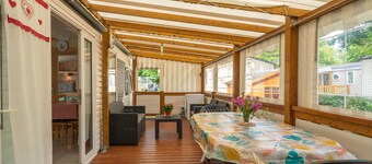 Mobile Home '6p Proche De La Mer' with Private Terrace and Air Conditioning