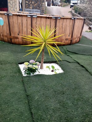 Overnattingsstedets uteområder