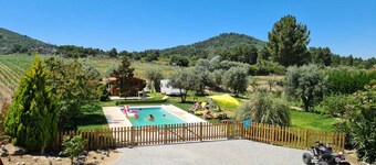 Country House 'Solar Rubina - Piscina Água Salgada' with Mountain View, Wi-Fi and Air Conditioning