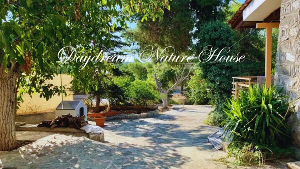 Property grounds - Daydream Nature Home | Hot Tub & Cinema Experience (Oinoi)