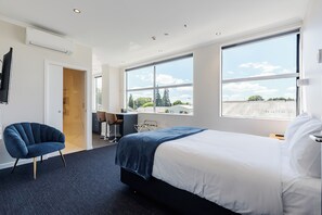 Estudi Deluxe, 1 llit de matrimoni | Wifi gratuïta i roba de llit 