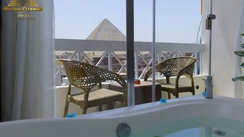 Classic Quadruple Room, Non Smoking | Balcony