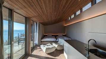 华丽双床房, 2 张双人床, 无烟房, 海景 | 1 多间卧室、羽绒被、特色装修、免费 WiFi