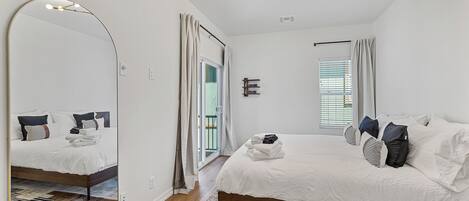 2 chambres, fer et planche à repasser, lit parapluie, Wi-Fi gratuit