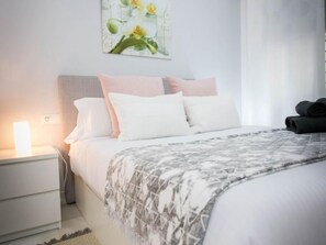 1 bedroom, iron/ironing board, travel crib, free WiFi