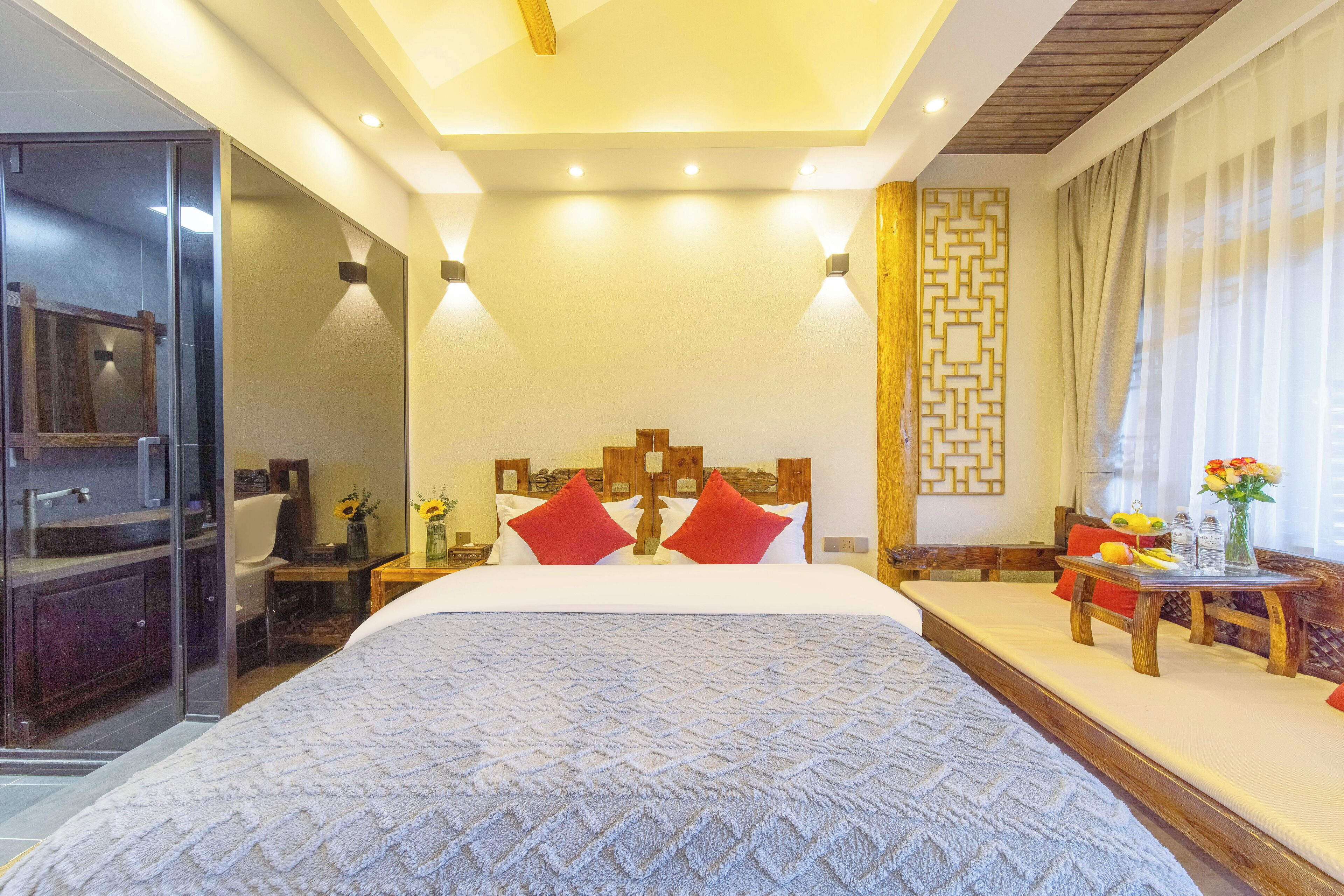 精品双人房 | 免费 WiFi