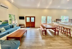Interior - Casa Cucula - is totally awesome!  Bring the whole family, walk to the surf.   (Pavones)