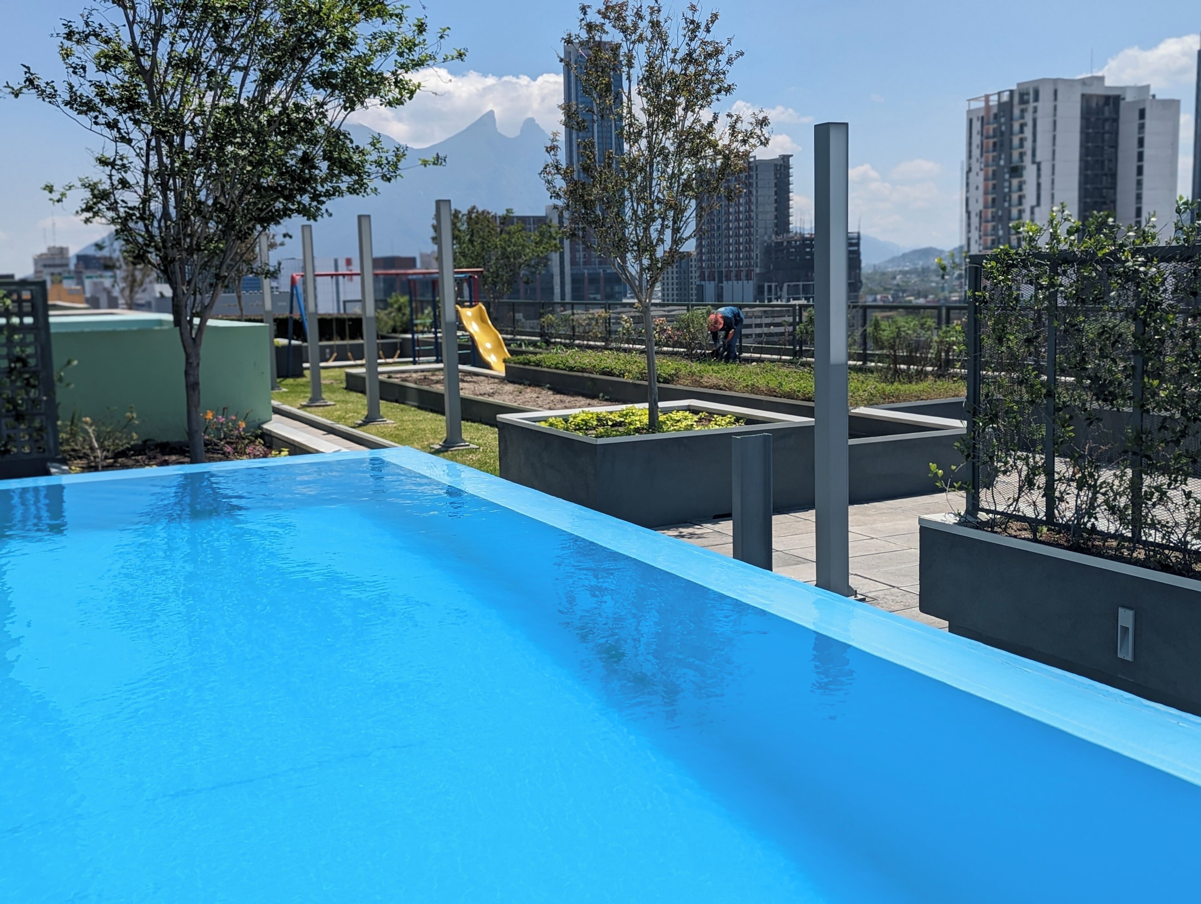Outdoor pool