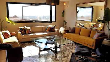 TV, books, stereo, printers