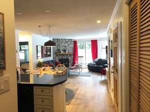 Interior - Ski, Bike or Golf from townhouse on Valley Trail Chateau Golf course 1st hole. 
 (Whistler)