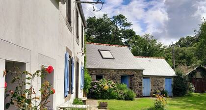 Beautiful country house at the entrance to the Crozon peninsula