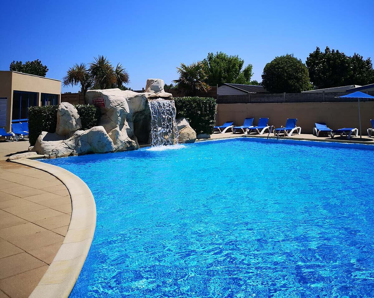 Una piscina climatizada