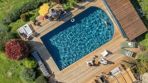 Pool - La Jolie Vie - La Maison Tilleul : un Tableau sur la Forêt Pour 6 Personnes (Le Buisson-de-cadouin)