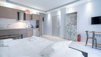 1 habitación, wifi y ropa de cama