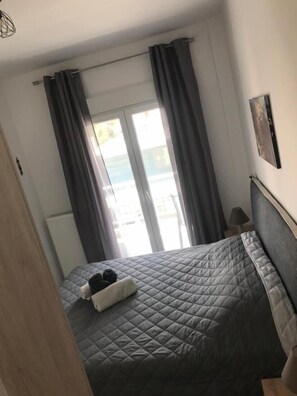 Apartment, 2 Bedrooms, Balcony | 2 bedrooms - Cozy Apartment With two Bedrooms With a sea View (Thermaikos)