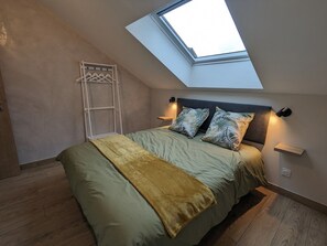 1 室のベッドルーム、WiFi (無料)、ベッドシーツ