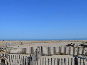 On the beach