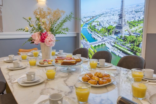 Elegant Triplex -Center of Paris - Aircon -10 people