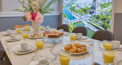 Elegant Triplex -Center of Paris - Aircon -10 people