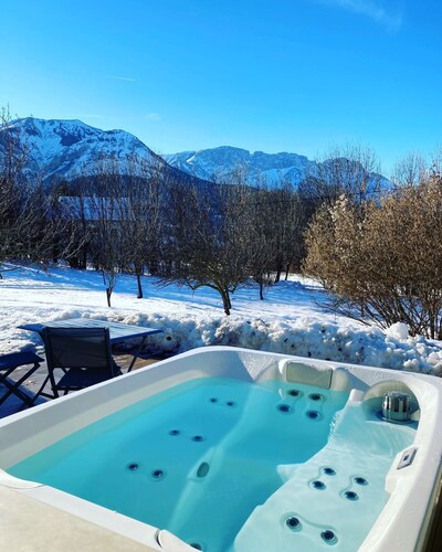 Apartment le Cottage with private SPA